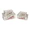 Vintage-Style French Fashion Wooden Storage Boxes Set